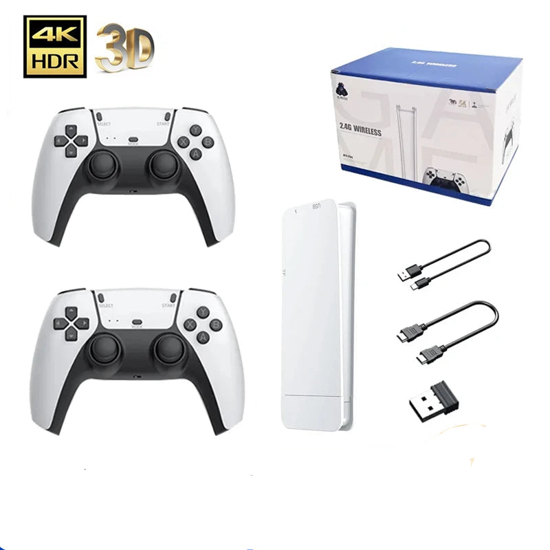 GameNoia — Dwa pady, 20 000 gier i 20 emulatorów w jednym urządzeniu; podłącz przez HDMI i graj od razu, bez instalacji – czysta nostalgia plug & play!